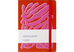 Notitieboek A5 Groovy Pink&nbsp; A Journal lijn
