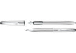 Schrijfset Pelikan Jazz Noble Elegance K36+P36 medium silver