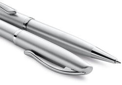 Schrijfset Pelikan Jazz Noble Elegance K36+P36 medium silver