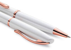 Schrijfset Pelikan Jazz Noble Elegance K36+P36 medium pearl