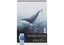 Aquarelblok Oxford Watercolour A5 20 vel 300 gram spiraal