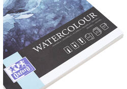 Aquarelblok Oxford Watercolour A4 20 vel 300 gram gelijmd