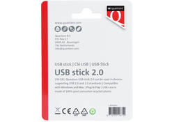 USB-stick Quantore 256GB 2.0 zwart