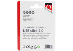USB-stick Quantore 32GB 2.0 zwart