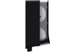 Toiletpapierdispenser Satino JT3 Hyginity systeemrol duo zwart 333423