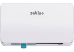 Toiletpapierdispenser Satino MT1 Hyginity duo wit 333426