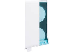 Toiletpapierdispenser Satino JT3 Hyginity systeemrol duo wit 333422