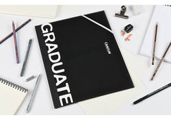 Tekenmap Canson Graduate elastieksluiting 320x450mm zwart