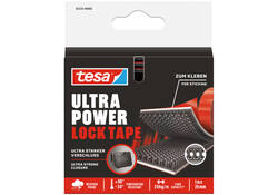 Klittenband tesa Ultra Power Lock Tape 100cmx25mm zwart