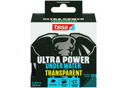Reparatietape tesa Ultra Power Onderwater transparant 50mmx1,5m