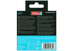 Reparatietape tesa Ultra Power Onderwater transparant 50mmx1,5m