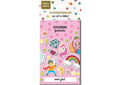 Party Party 6 Sticker boekjes - Fantasie Interstat