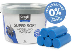 Klei Creall supersoft blauw 1750gram