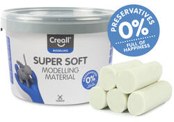 Klei Creall supersoft wit 1750gram