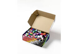 Pompons Folia 200 gram assorti