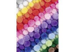 Pompons Folia 200 gram assorti