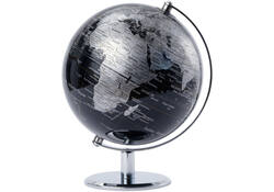 Globe Troika 20cm zwart-zilver