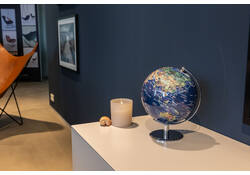 Globe Troika 20cm blauw-groen