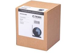 Boekensteun Troika met magnetische globe 13cm zwart-zilver
