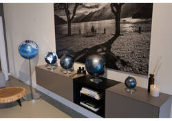 Globe Troika 13cm blauw-groen