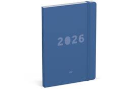 Agenda 2026 Lannoo bureau A5 QC Colour 7dagen/2pagina's blauw