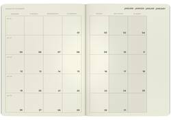 Agenda 2026 Lannoo bureau A5 QC Colour 7dagen/2pagina's roze