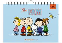 Familiekalender 2026 Lannoo 310x220 Peanuts 7dagen/1pagina
