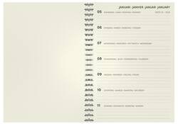 Familiekalender 2026 Lannoo A5 Bubblicious 7d/2p lila