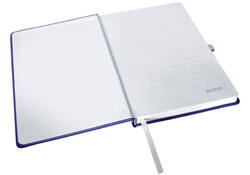 Notitieboek Leitz Style A5 lijn 160 pagina's 100gr blauw