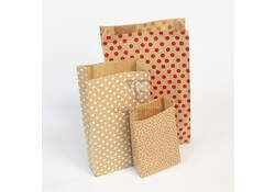 Cadeauzak Clairefontaine16x30x5cm kraft sterren 50 stuks