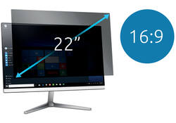 Monitor Privacyfilter 2-Weg 22 inch breed 16:9