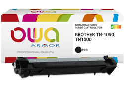 Toner OWA alternatief tbv Brother TN-1050 zwart jumbo