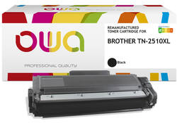 Toner OWA alternatief tbv Brother TN-2510XL zwart
