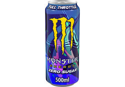 Energiedrank monster full throttle suikervrij blik 500ml