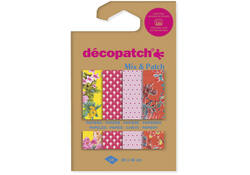 Hobbypapier Décopatch 30x40cm set à 4 vel thema Wandeling in Kyoto