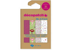 Hobbypapier Décopatch 30x40cm set à 4 vel thema Ode aan de vrouw