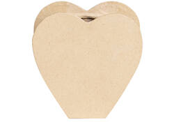 Figuur Décopatch vaas hart waterproof 13x5x13cm