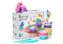 Klei Hey Clay eenhoorn set à 15 delen