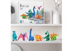 Klei Hey Clay dinos set à 15 delen
