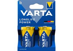 Batterij Varta Longlife Power 2x D