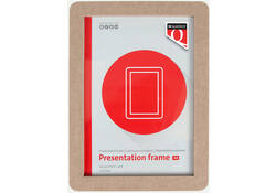 Presentatieframe Quantore A4 gerecycled vilt zand