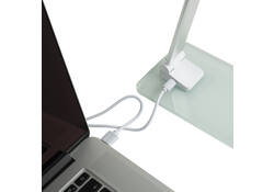 Bureaulamp Unilux Popy led wit
