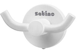 Kledinghaak Satino 2 haaks wit 332180