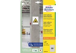 Etiket Avery Zweckform L7872-20 35.6x16.9mm 1600 etiketten
