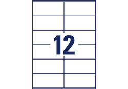 Etiket Avery Zweckform L7875-20 105x48mm 240 etiketten