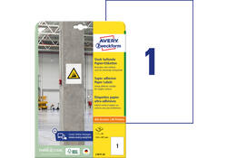 Etiket Avery Zweckform L7877-20 210x297mm 20 etiketten