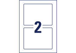 Positioneeretiket Avery Zweckform 8002 160x120mm bedrukt 10 etiketten
