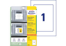 Positioneeretiket Avery Zweckform 8003 220x160mm bedrukt 5 etiketten