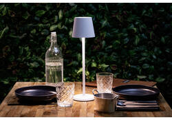 Tafellamp Securit Feline LED oplaadbaar dimbaar wit
