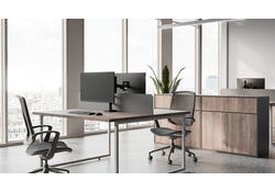 Monitorarm Neomounts NERO 1 scherm DS60 32 inch zwart